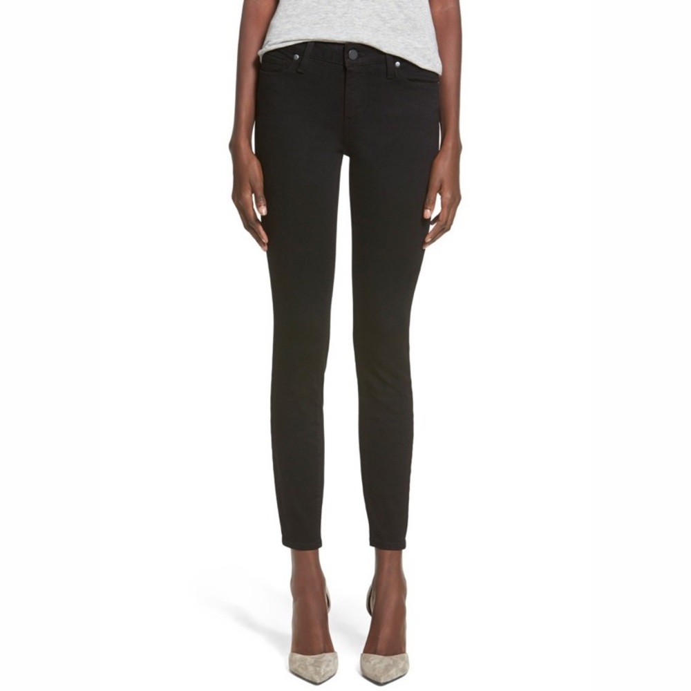 PAIGE Women's Verdugo Black Ankle Jean Sz 26